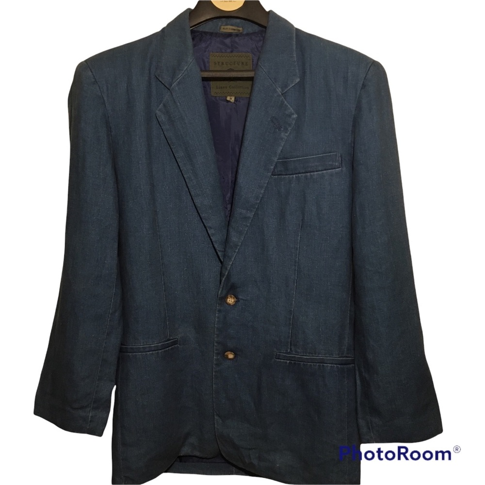 Denim sports jacket - Structured- M